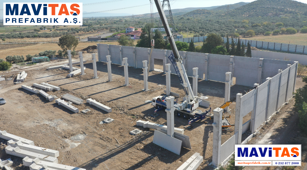 221043 / DK TEKNİK / ALİAĞA /  7.000 m2 / PREFABRİK FABRİKA / PROJEMİZ TAMAMLANDI