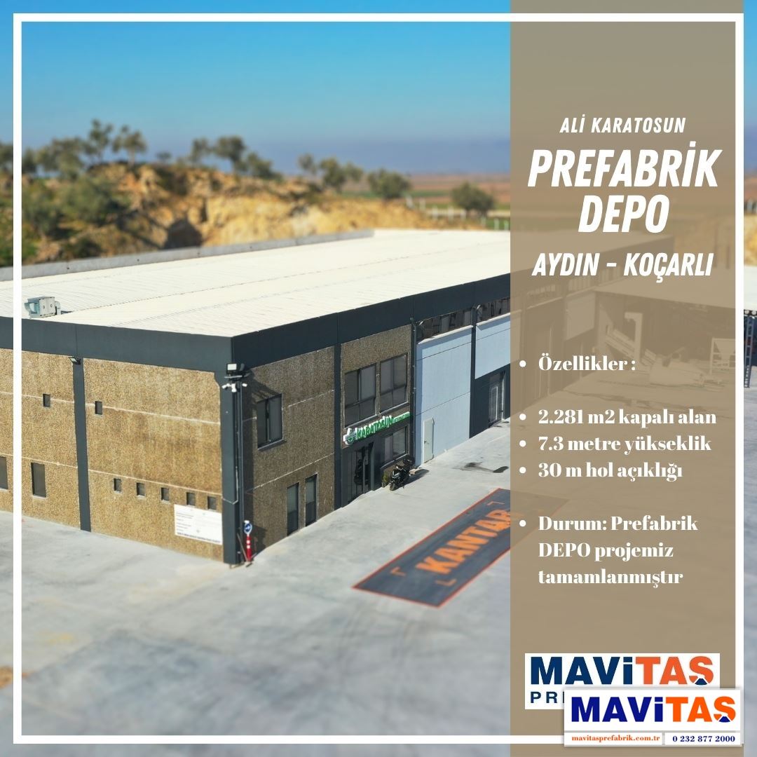 ALİ KARATOSUN / PREFABRİK DEPO