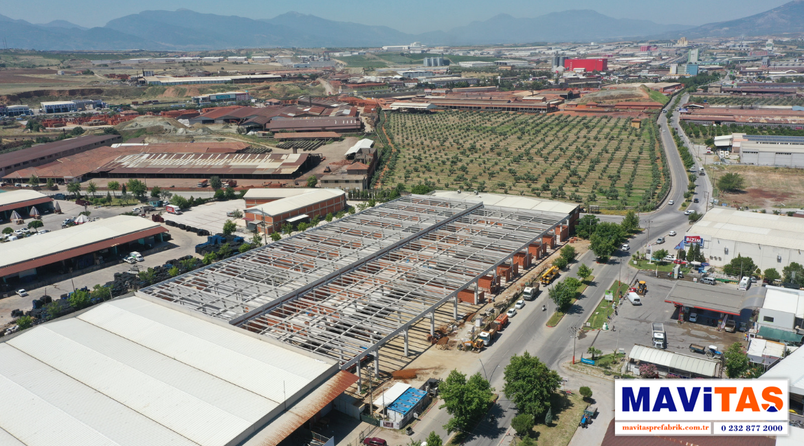 Arya Atık Prefabrik Fabrika Projemizin Montaj Çalışmaları Tamamlandı .