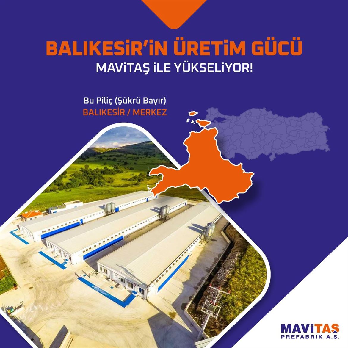 Balıkeşir'in Üretim Gücü Mavitaş İle Yükseliyor
