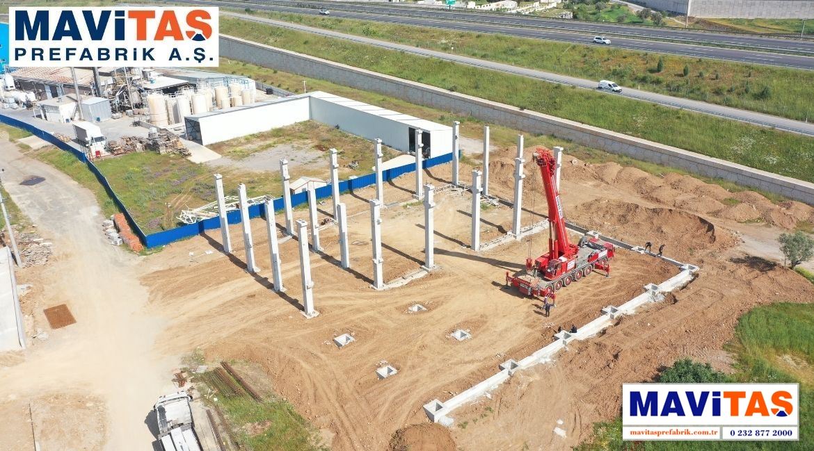 DK TEKNİK / 231009 / PREFABRİK FABRİKA  / PROJEMİZ TAMAMLANDI .