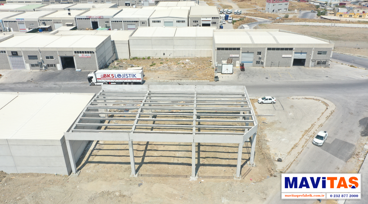 ELİT BORNOVA / 570 m2 / PREFABRİK FABRİKA / PROJEMİZ TAMAMLANMIŞTIR .