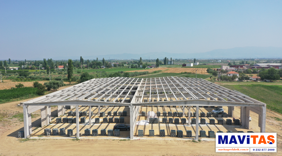FATİH İNŞAAT / 3.357 m2  /PREFABRİK FABRİKA /  PROJEMİZ TAMAMLANDI .