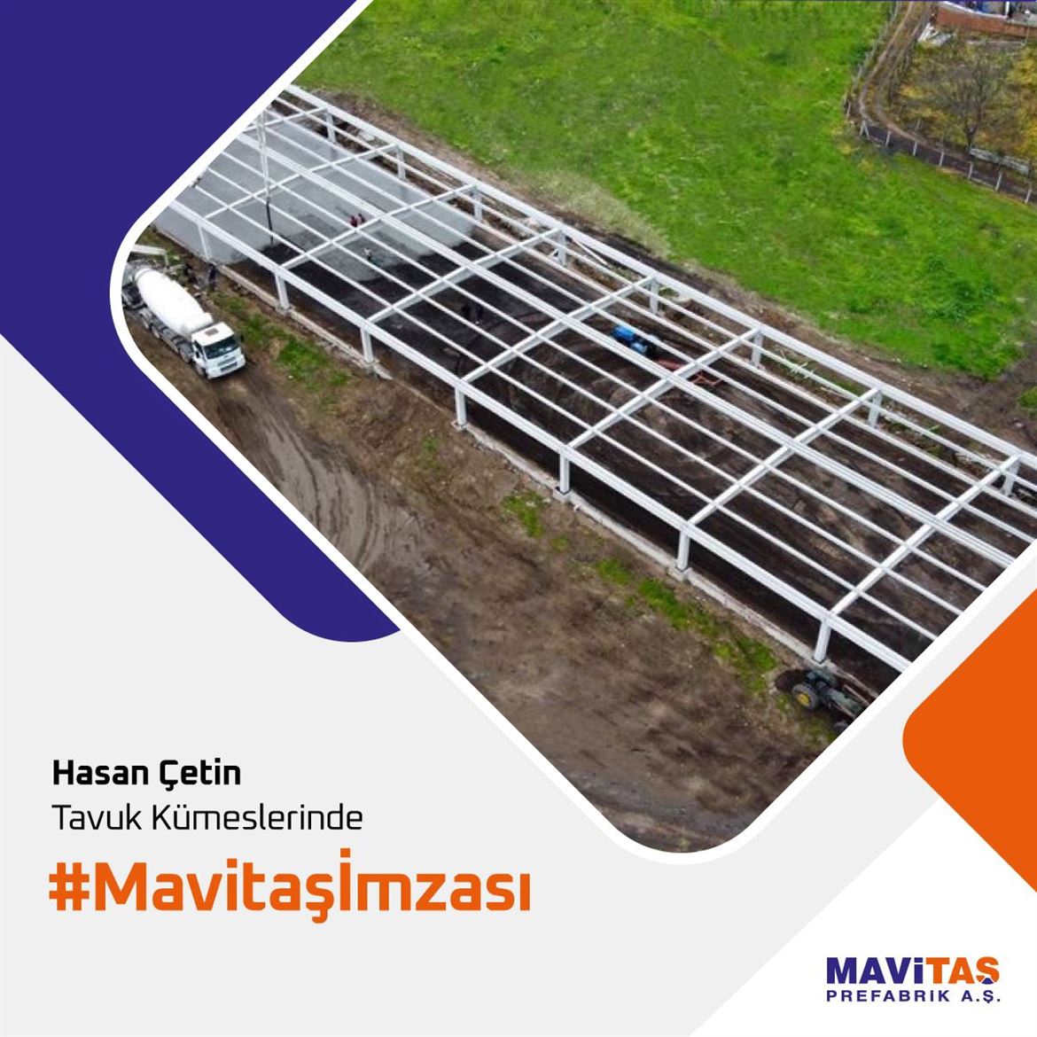 Hasan Çetin Tavuk Kümeslerinde Mavitaş İmzası