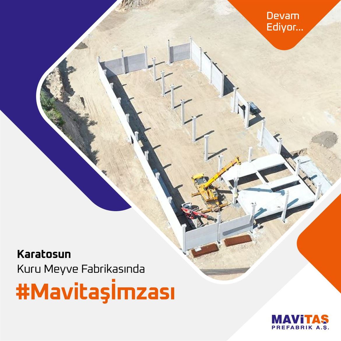 Karatosun Kuru Meyve Fabrikasında Mavitaş İmzası