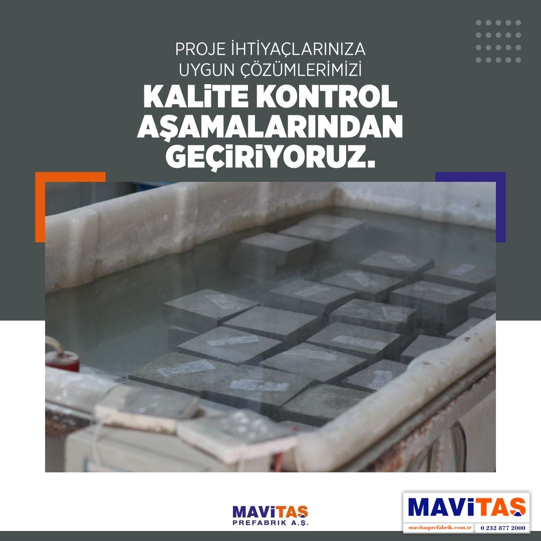 Mavitaş Prefabrik Kalite Kontrol