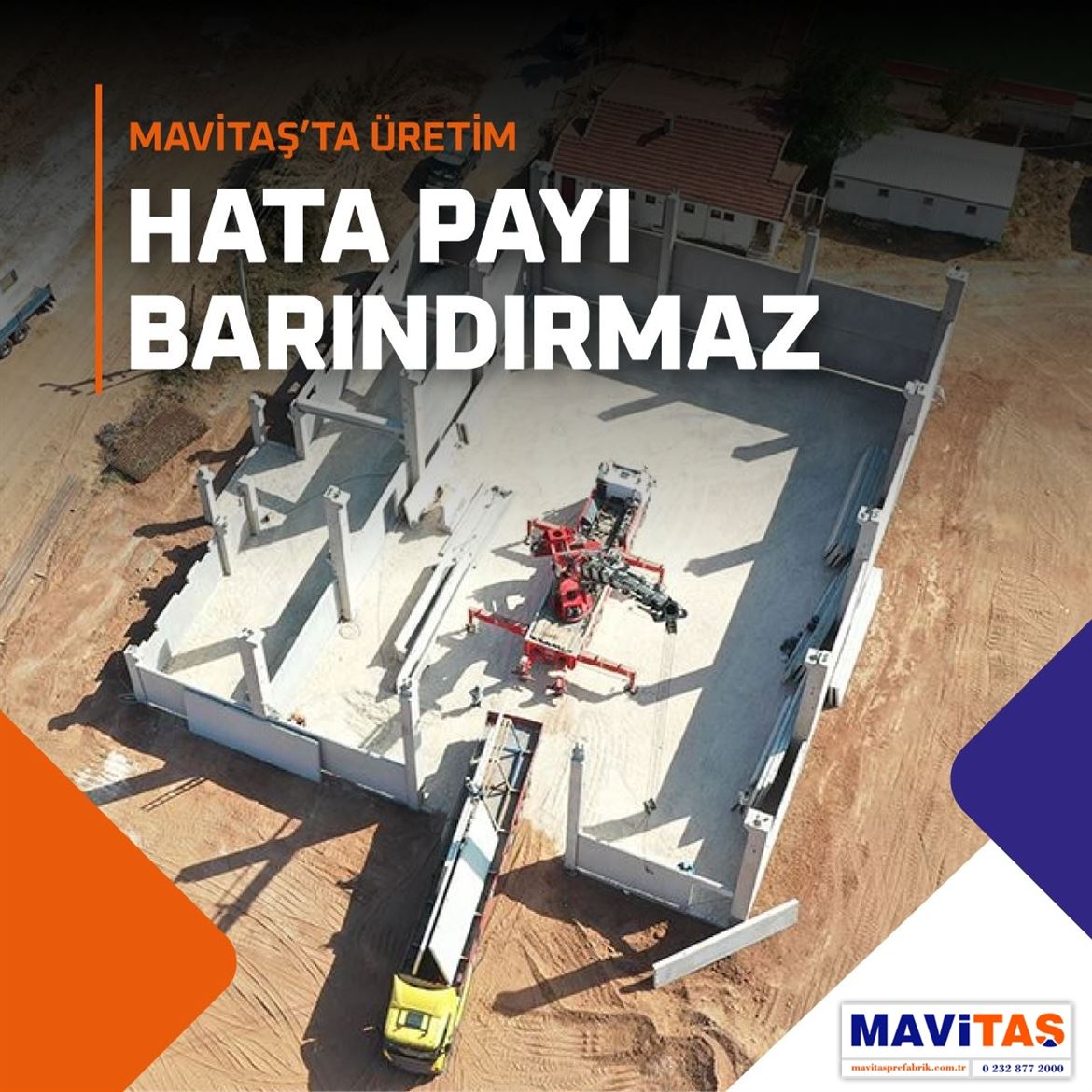 Mavitaş'ta Üretim Hata Payı Barındırmaz