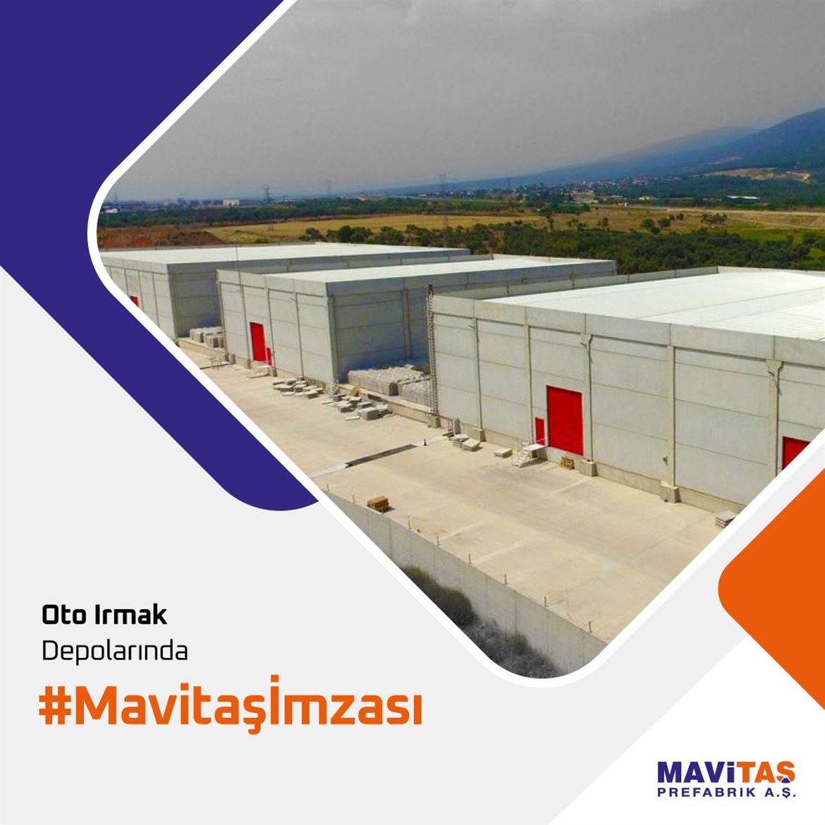 Oto Irmak Depolarında Mavitaş İmzası