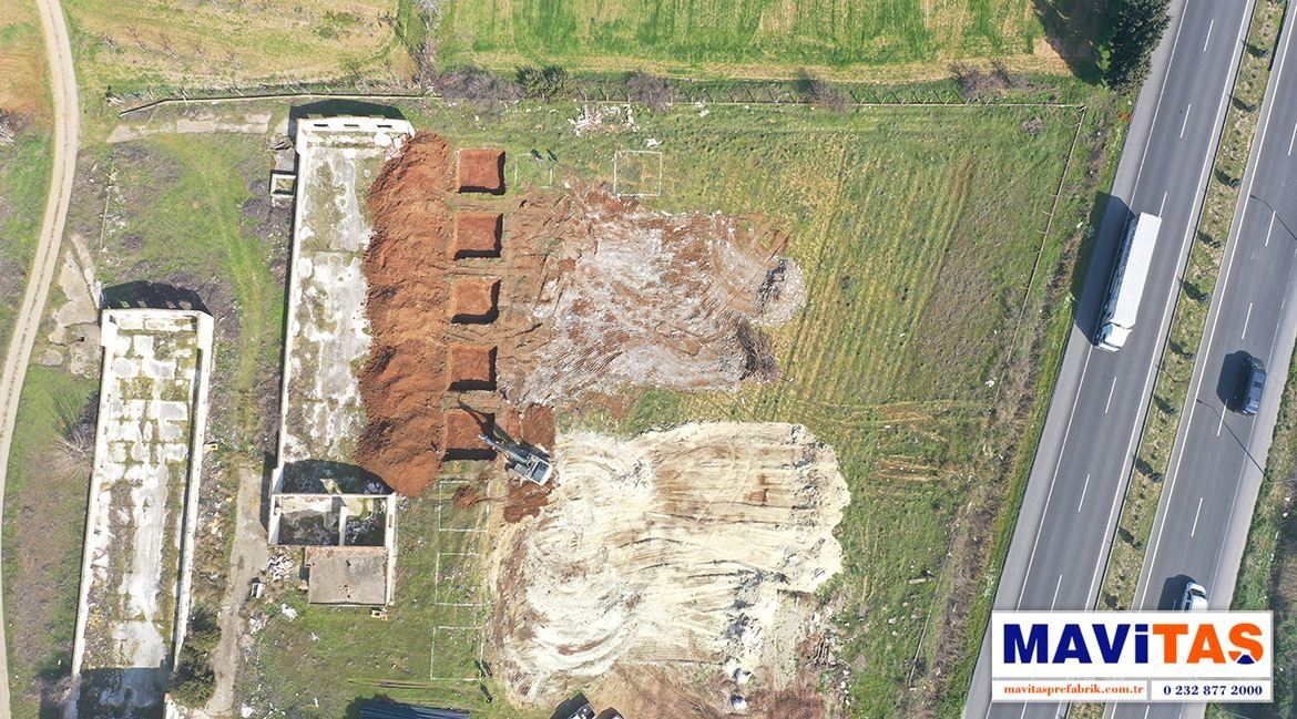 Sanita Baharat Prefabrik Fabrika Projemiz tamamlandı.