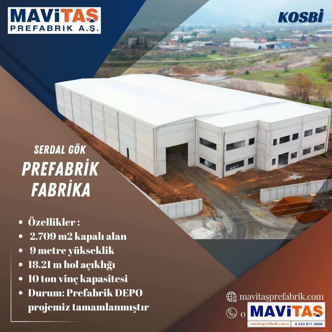 SERDAL GÖK / PREFABRİK FABRİKA