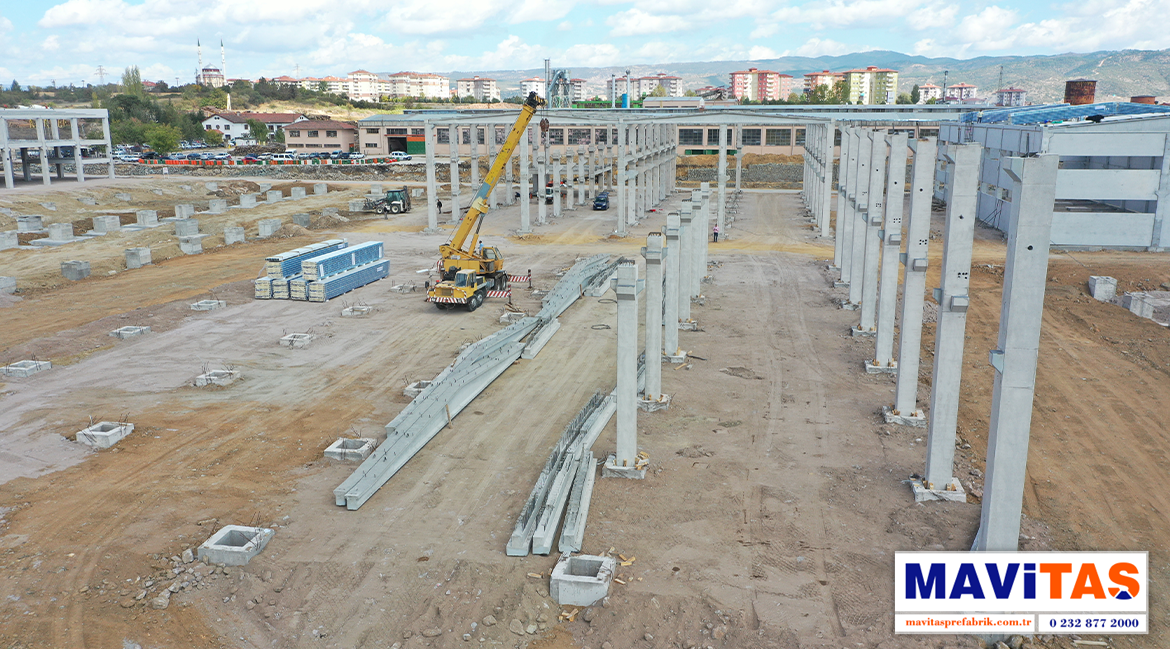 SİMSAN MEHMET NASUHOĞLU PREFABRİK DEPO PROJEMİZ TAMAMLANDI