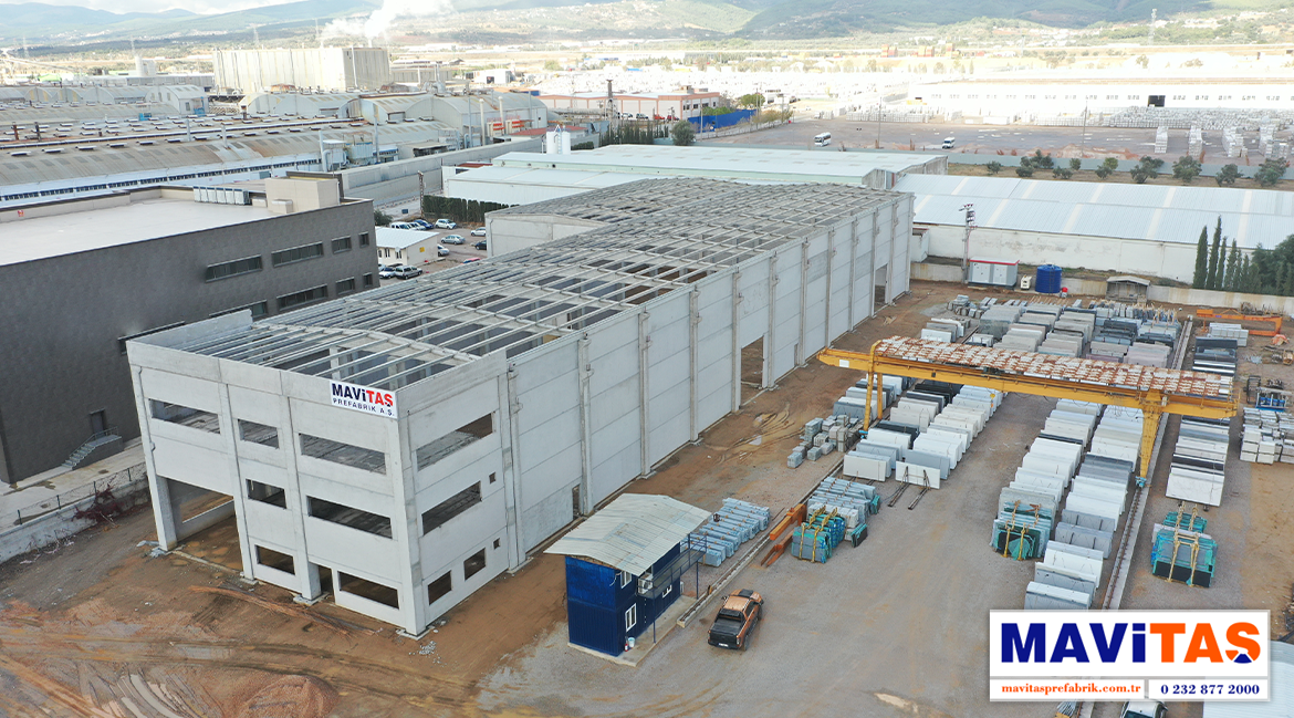 Sistem Granit Prefabrik Fabrika Projemizin Montaj Çalışmaları tamamlanmıştır
