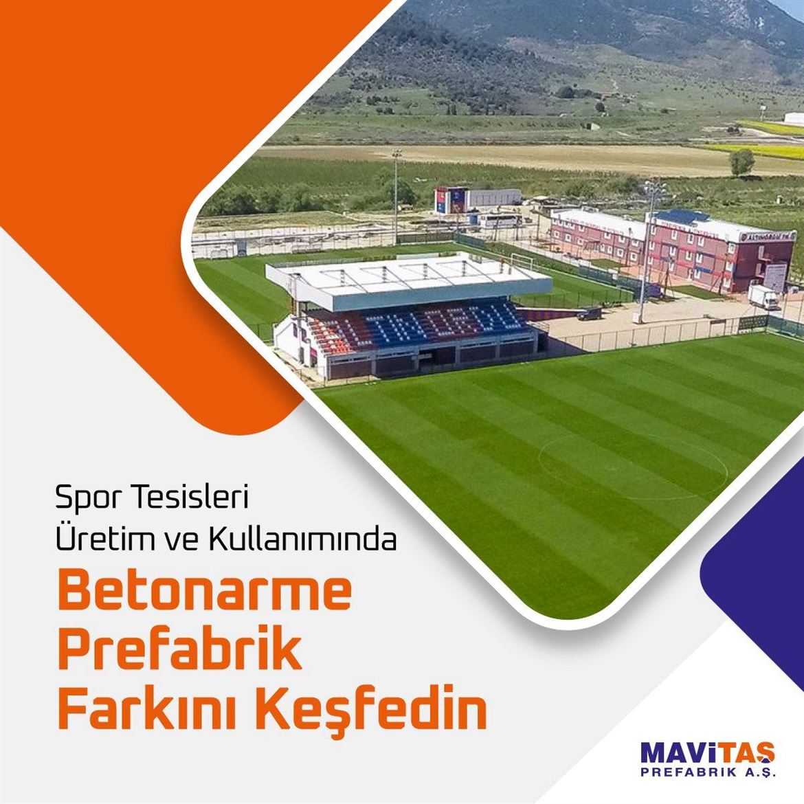 Spor Tesisleri Üretim ve Kullanımında Betonarme Prefabrik Farkını Keşfedin