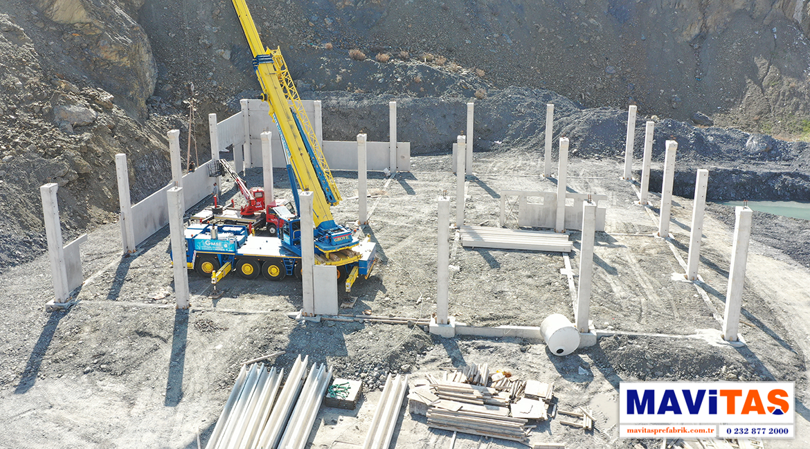 T2 İNŞAAT /  İZMİR -- IŞIKKENT / PREFABRİK DEPO  / PROJEMİZ TAMAMLANMIŞTIR  .