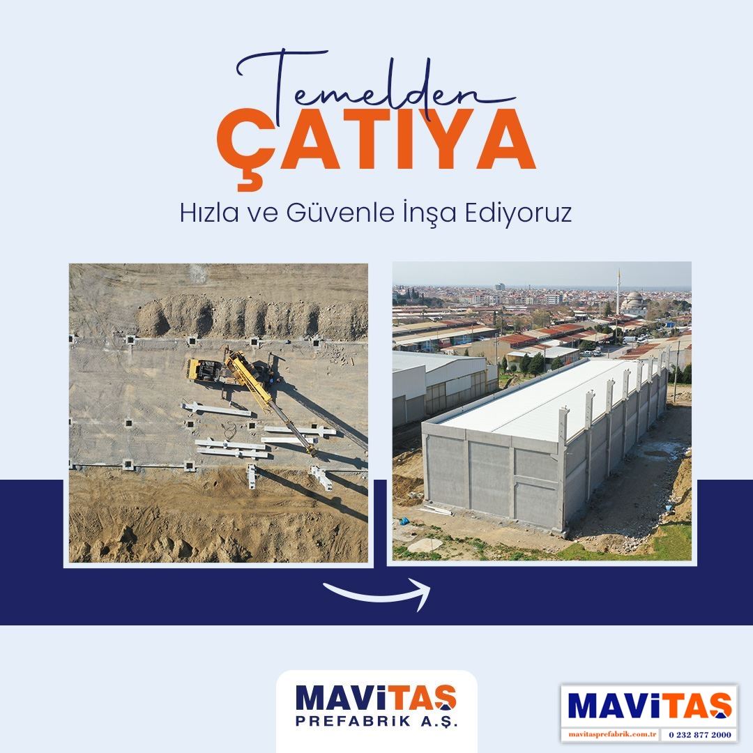 Temelden çatıya tüm süreçleri hızla ve güvenle inşa ediyoruz!