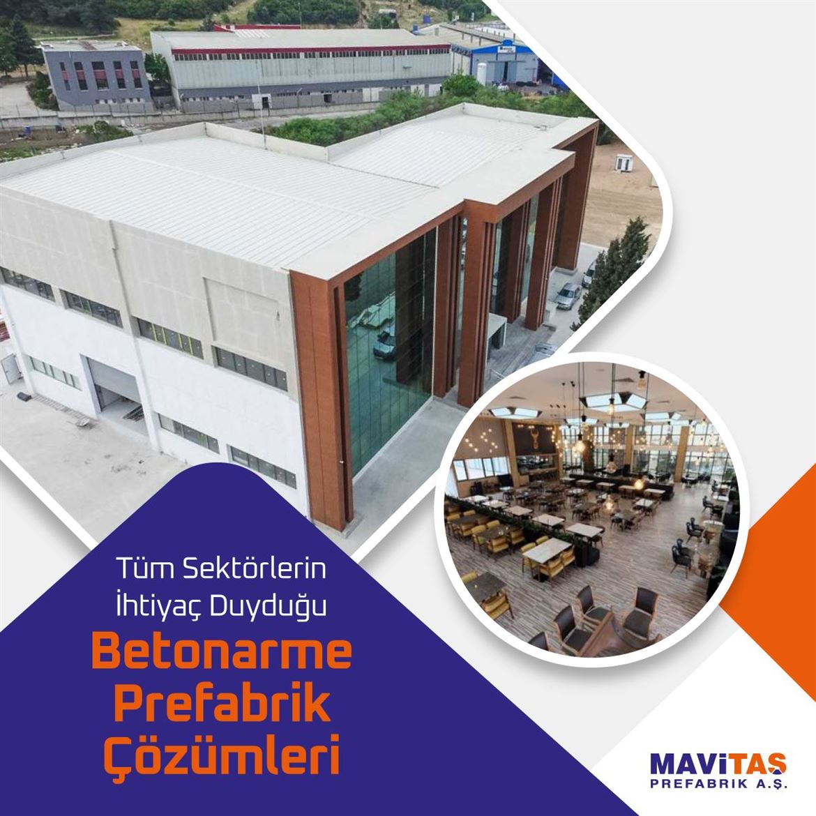 Tüm Sektörlerin İhtiyaç Duyduğu Betonarme Prefabrik Çözümler