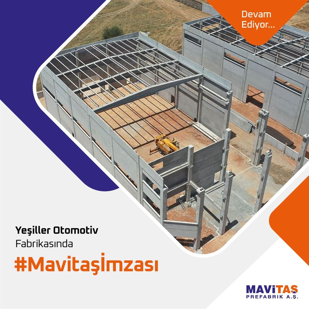 Yeşiller Otomotiv Fabrikasında Mavitaş İmzası
