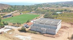 bozcaada -  prefabrik spor salonu 06